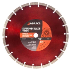 Abracs ABDD30020M Diamond Blade General Purpose 300mm X 10mm X 20mm