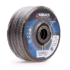 Abracs ABFZ115B080 Pro Zirconium Flap Disc 115mm 80 Grit (5 Pack)
