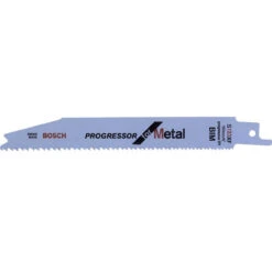 Bosch S123XF Progressor Reciprocating Saw Blades For Metal 150mm (Pack Of 5)