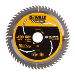 Dewalt DT99564 Extreme Runtime Multi Purpose Circular Saw Blade 190 X 30mm X 60T
