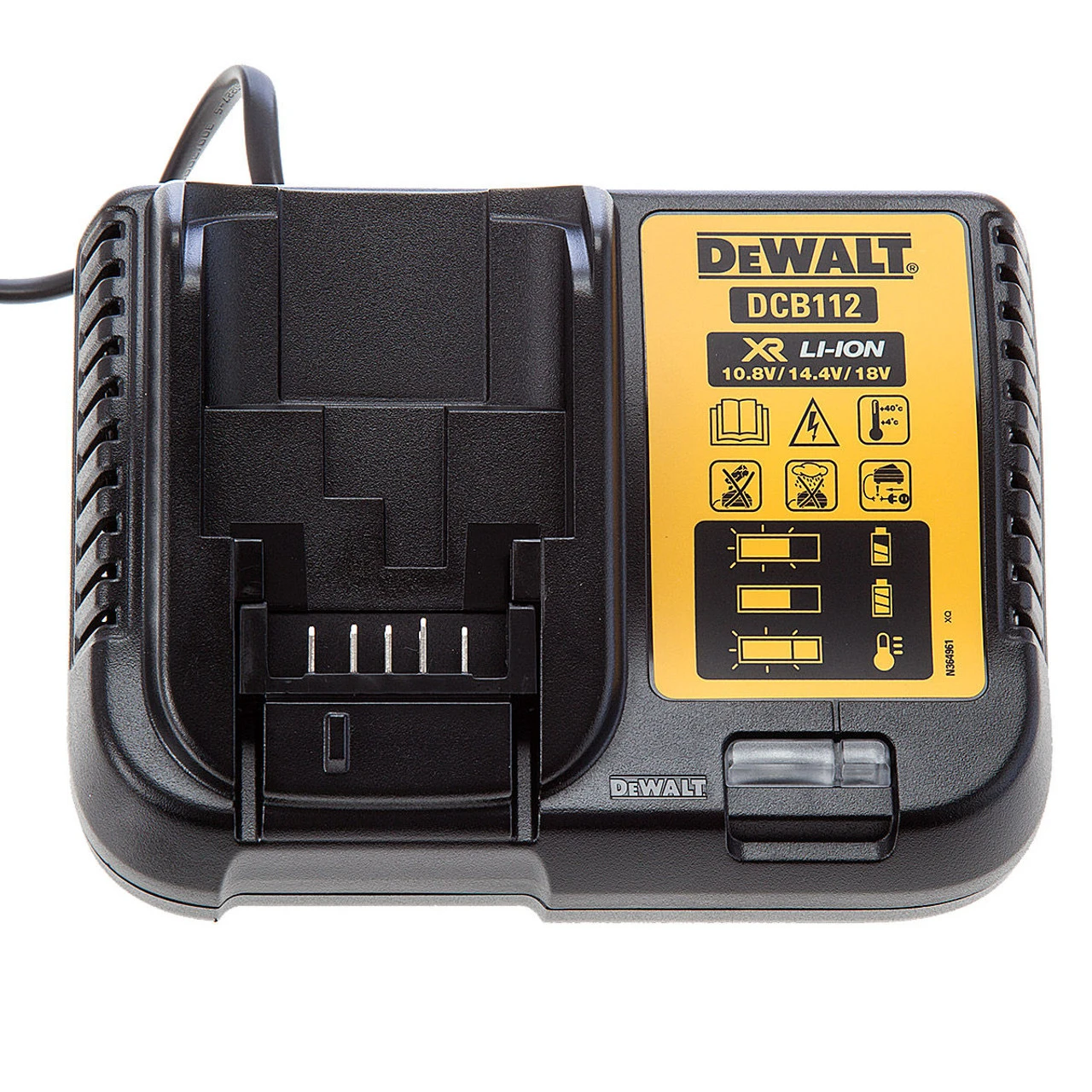 Dewalt DCB112 Li-ion XR Battery Charger 10.8V -18V 4 Dewalt DCB112 Li-ion XR Battery Charger 10.8V -18V - Image 2
