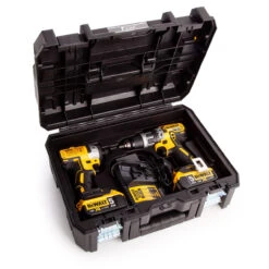 Dewalt DCK266P2T 18V XR Combi Drill & Impact Driver Twin Pack (2 X 5.0Ah Batteries) In TSTAK Box -Optimal Tool Store 5b029b90c3a6660178c969b6 89244.1629969703