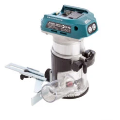 Makita DRT50ZJX3 18V LXT 1/4" Brushless Router/Trimmer With 4 Bases & 2 Guides (Body Only) -Optimal Tool Store 5b029ba7c3a6660178c97fbf 61008.1583489896