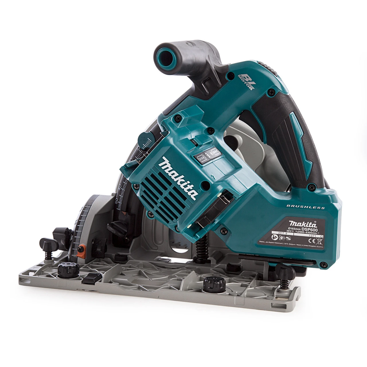Makita DSP600ZJ 36V LXT 165mm Brushless Plunge Saw (Body Only) In MakPac Case 5 Makita DSP600ZJ 36V LXT 165mm Brushless Plunge Saw (Body Only) In MakPac Case - Image 3