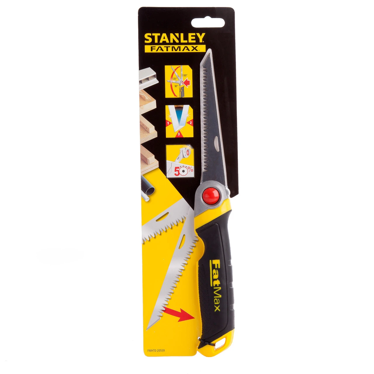 Stanley FMHT0-20559 FatMax Folding Plasterboard Saw 110mm (4") 8 Stanley FMHT0-20559 FatMax Folding Plasterboard Saw 110mm (4") - Image 6
