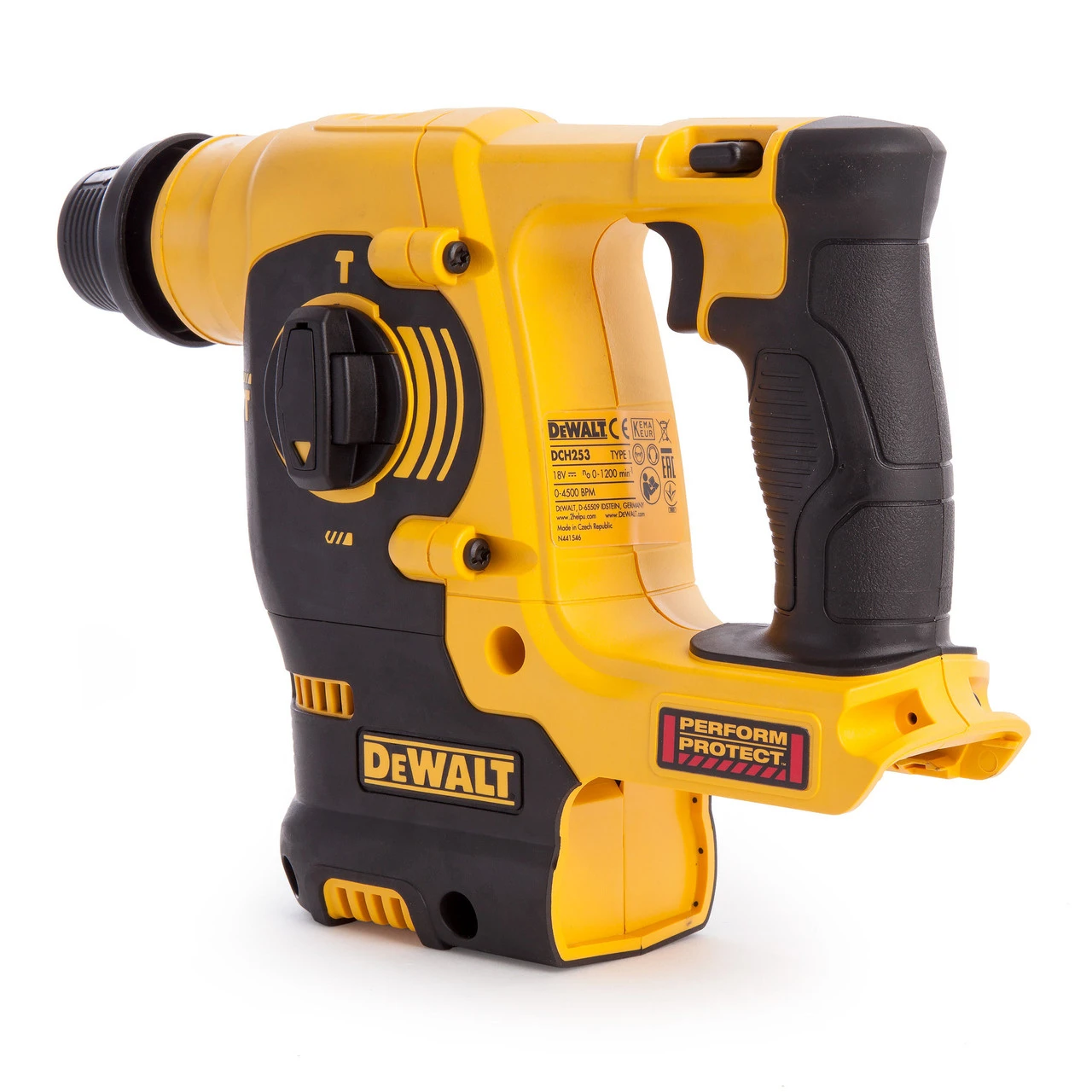 Dewalt DCH253N 18V XR SDS Plus Rotary Hammer Drill (Body Only) 4 Dewalt DCH253N 18V XR SDS Plus Rotary Hammer Drill (Body Only) - Image 2