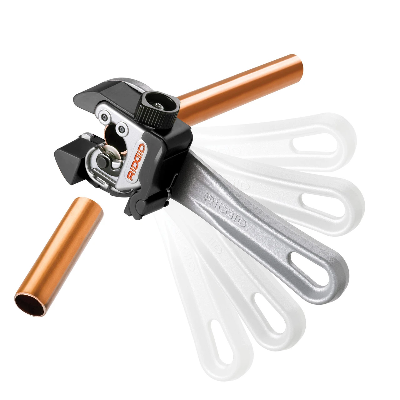 Ridgid Model 118 Autofeed 2-in-1 Ratcheting Pipe Cutter 6 - 28mm 5 Ridgid Model 118 Autofeed 2-in-1 Ratcheting Pipe Cutter 6 - 28mm - Image 3