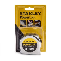 Stanley 0-33-526 Powerlock Metric/Imperial Tape Measure With Blade Armor 8m -Optimal Tool Store 5b029c0cc3a6660178c9c89d 82053.1583489186