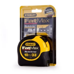 Stanley 0-33-805 FatMax Metric Tape Measure With Blade Armor 10m -Optimal Tool Store 5b029c0cc3a6660178c9c8b4 69968.1583489185