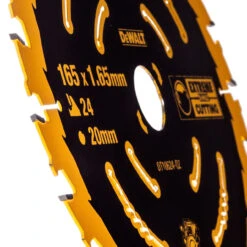 Dewalt DT10624 Extreme Framing Circular Saw Blade For Wood 165 X 20mm X 24T -Optimal Tool Store 5b029c17c3a6660178c9d09f 87759.1583489131