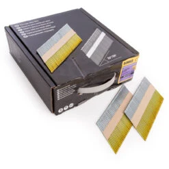 Dewalt DNPT3190G12Z Galvanised Plain Shank Nails 3.1mm X 90mm (Box Of 2200) -Optimal Tool Store 5baa3f9bace6ec2b74000044 06959.1583490143