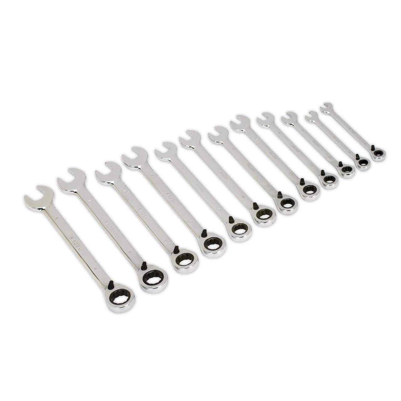 Sealey S0840 Reversible Combination Spanner Set (12 Piece) 3 Sealey S0840 Reversible Combination Spanner Set (12 Piece)