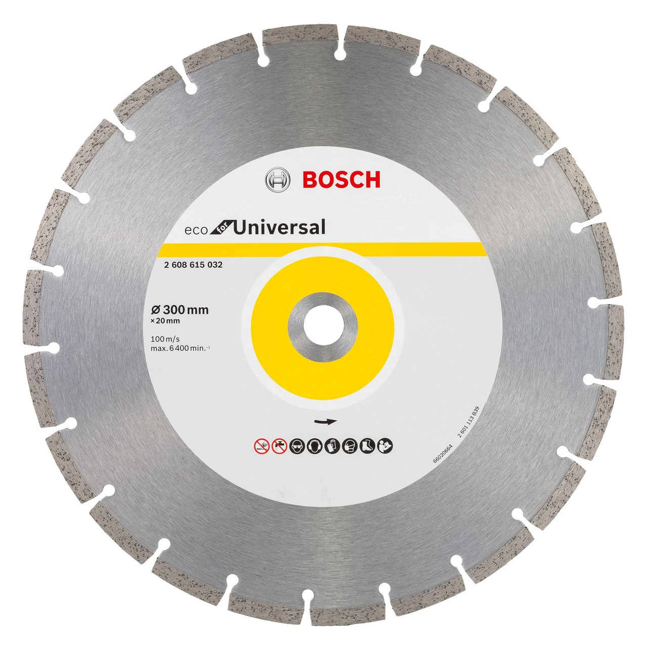 Bosch 2608615032 Eco Universal Diamond Cutting Disc 300mm X 20mm 3 Bosch 2608615032 Eco Universal Diamond Cutting Disc 300mm X 20mm