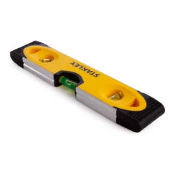 Stanley 230mm / 9" Shock Proof Magnetic Torpedo Level 3 Vials (0-43-511) -Optimal Tool Store 5caf3e1e91b03b54e100008b 60287.1583490319
