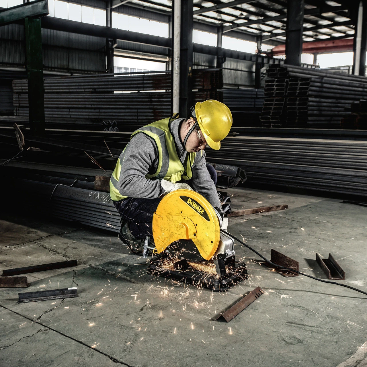 Dewalt D28730 355mm Metal Cutting Chop Saw (240V) 4 Dewalt D28730 355mm Metal Cutting Chop Saw (240V) - Image 2