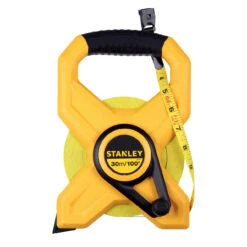 Stanley 2-34-791 Open Frame Fibreglass Tape 30m / 100ft -Optimal Tool Store 5d10847ecaefae62c4000074 09614.1583490398