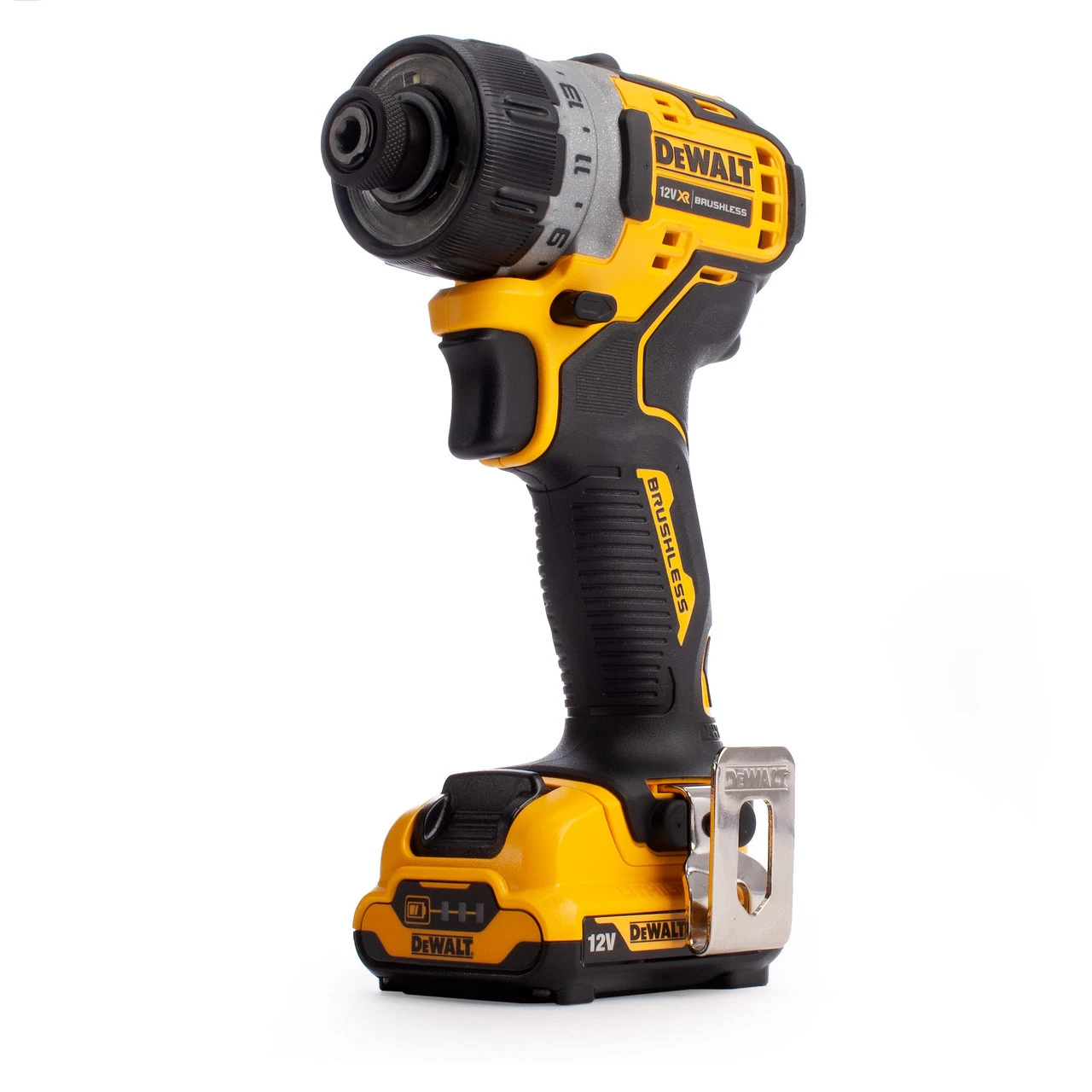 Dewalt DCF601D2 12V XR Brushless Sub-Compact Screwdriver (2 X 2.0Ah Batteries) 4 Dewalt DCF601D2 12V XR Brushless Sub-Compact Screwdriver (2 X 2.0Ah Batteries) - Image 2