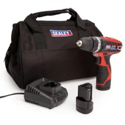 Sealey CP1201KIT 12V Combi Drill (2 X 1.5Ah Batteries)