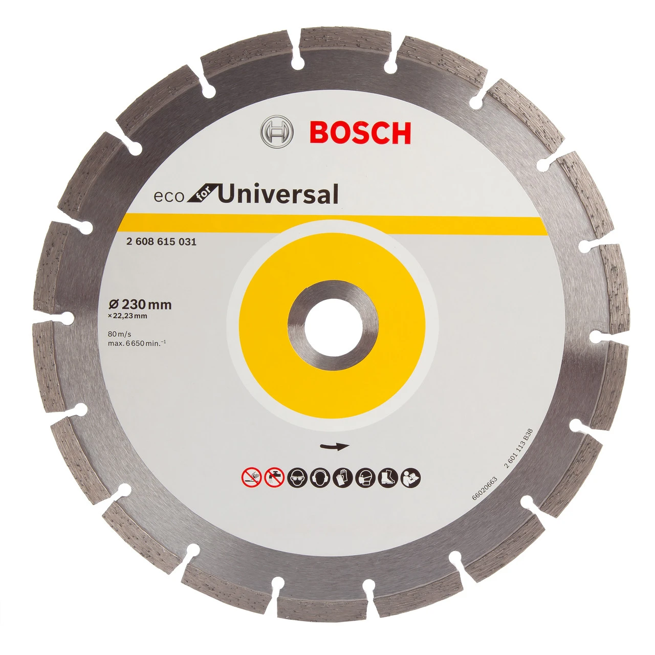 Bosch 2608615031 Eco Universal Diamond Cutting Disc 230mm 3 Bosch 2608615031 Eco Universal Diamond Cutting Disc 230mm