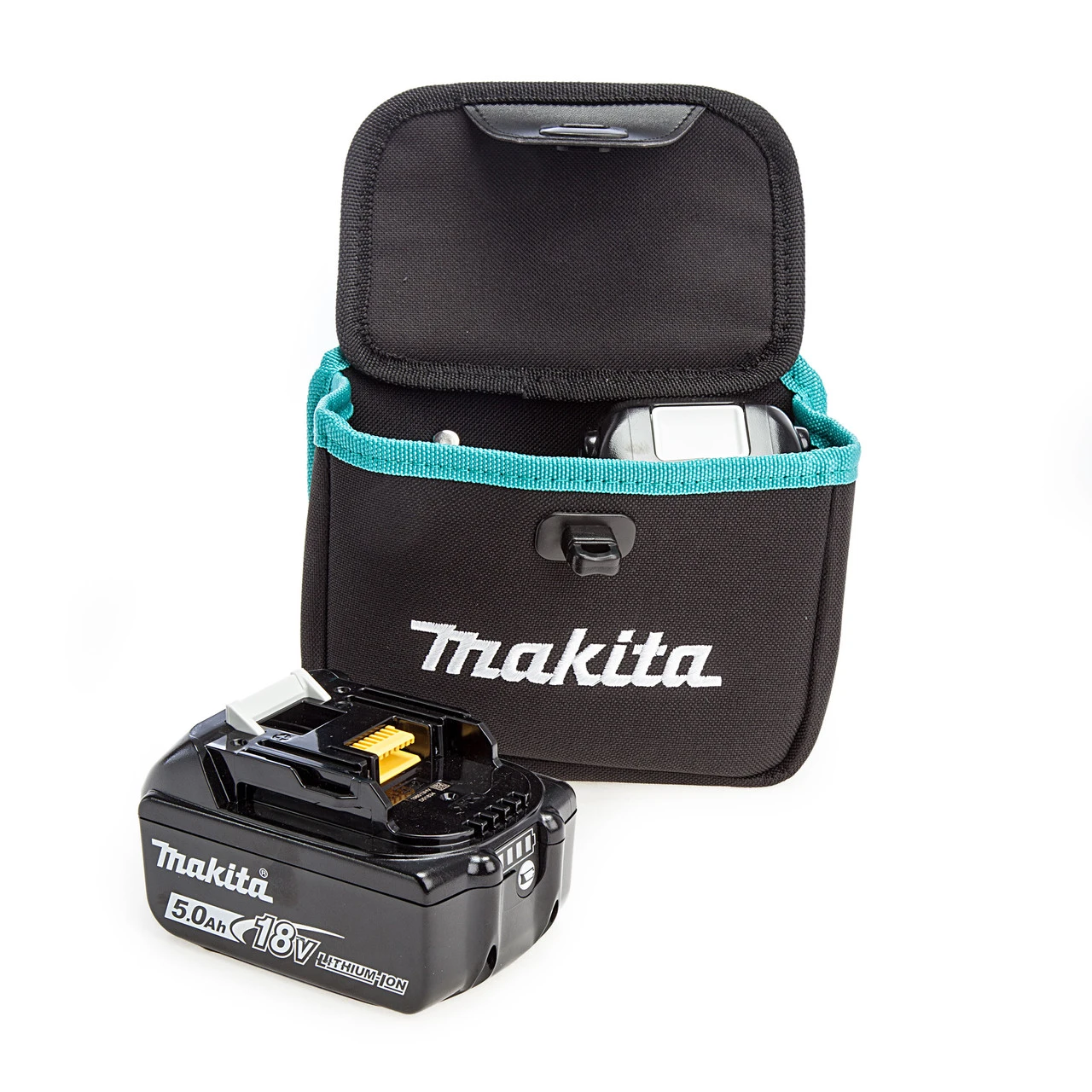 Makita 18V 2 X BL1850B 5.0Ah Batteries & Battery Pouch 3 Makita 18V 2 X BL1850B 5.0Ah Batteries & Battery Pouch