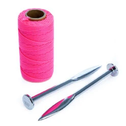 Ragni R402-6LPNL Line Pins And 76m Hi-Vis Brick Line