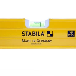 Stabila 1220mm / 48" Spirit Level Type 196-2 3 Vials (15236 / STB196-2-120) -Optimal Tool Store file input 1604399603581 38516.1604399605