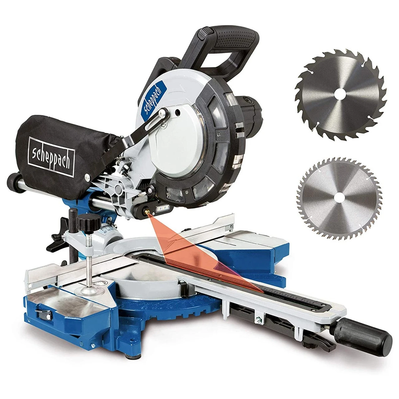 Scheppach HM216 216mm Sliding Compound Mitre Saw (240V) 5 Scheppach HM216 216mm Sliding Compound Mitre Saw (240V) - Image 3