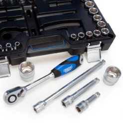 Draper 16453 Combined Socket Set 1/2" Square Drive MM/AF (41 Piece) 10 Draper 16453 Combined Socket Set 1/2" Square Drive MM/AF (41 Piece) -Optimal Tool Store file input 1627641450262 17775.1627641452