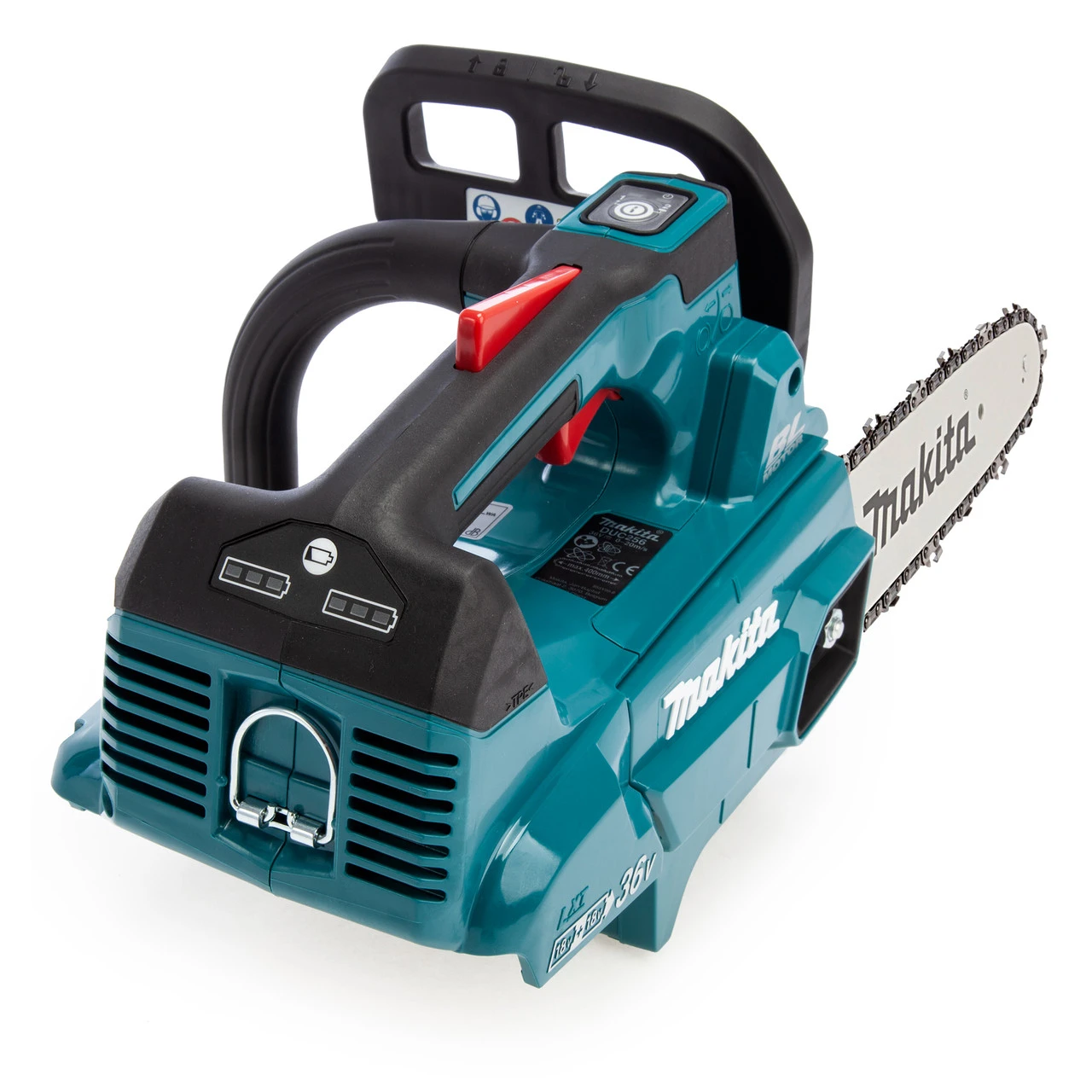 Makita DUC256Z 36V LXT Brushless Top Handle Cordless Chainsaw (Body Only) 5 Makita DUC256Z 36V LXT Brushless Top Handle Cordless Chainsaw (Body Only) - Image 3