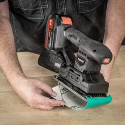 Trend T18S/TSSB 18V Brushless 1/3 Sheet Sander + Charger (1 X 2.0Ah Battery) -Optimal Tool Store file input 1637662264433 13837.1637662267