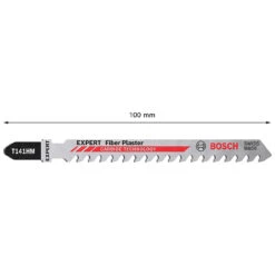 Bosch T141HM Expert ‘Fiber Plaster’ Jigsaw Blades 100mm (3 Pack) -Optimal Tool Store file input 1638262505190 78490.1638262508