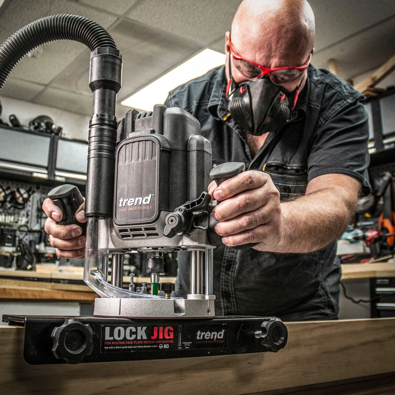 Trend T14EK 1/2" Variable Speed Workshop Router 2300W (240V) 8 Trend T14EK 1/2" Variable Speed Workshop Router 2300W (240V) - Image 6