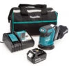 Makita DBO180 18V LXT 5 Inch/125mm Sander, Toolbag, Charger (2 X 5.0Ah Batteries) -Optimal Tool Store file input 1650965577577 85262.1650965579