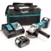 Makita DGA452 18V LXT 4.5 Inch/115mm Angle Grinder, Toolbag, Charger (2 X 5.0Ah Batteries) -Optimal Tool Store file input 1650972697471 54851.1650972699