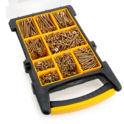 XTrade X0800001 Mixed Single Thread PZ2 Woodscrews (Pack Of 1000) -Optimal Tool Store file input 1659104977955 29077.1659104980