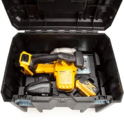 Dewalt DCS373P2 18V XR 140mm Metal Cutting Circular Saw (2 X 5.0Ah Batteries) In TSTAK Box -Optimal Tool Store file input 1660568541730 77965.1660568544