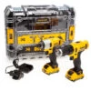 Dewalt DCK211D2T 12V Twin Pack - DCD710 Drill Driver + DCF815 Impact Driver (2 X 2.0Ah Batteries) -Optimal Tool Store file input 1664883448115 11342.1664883450