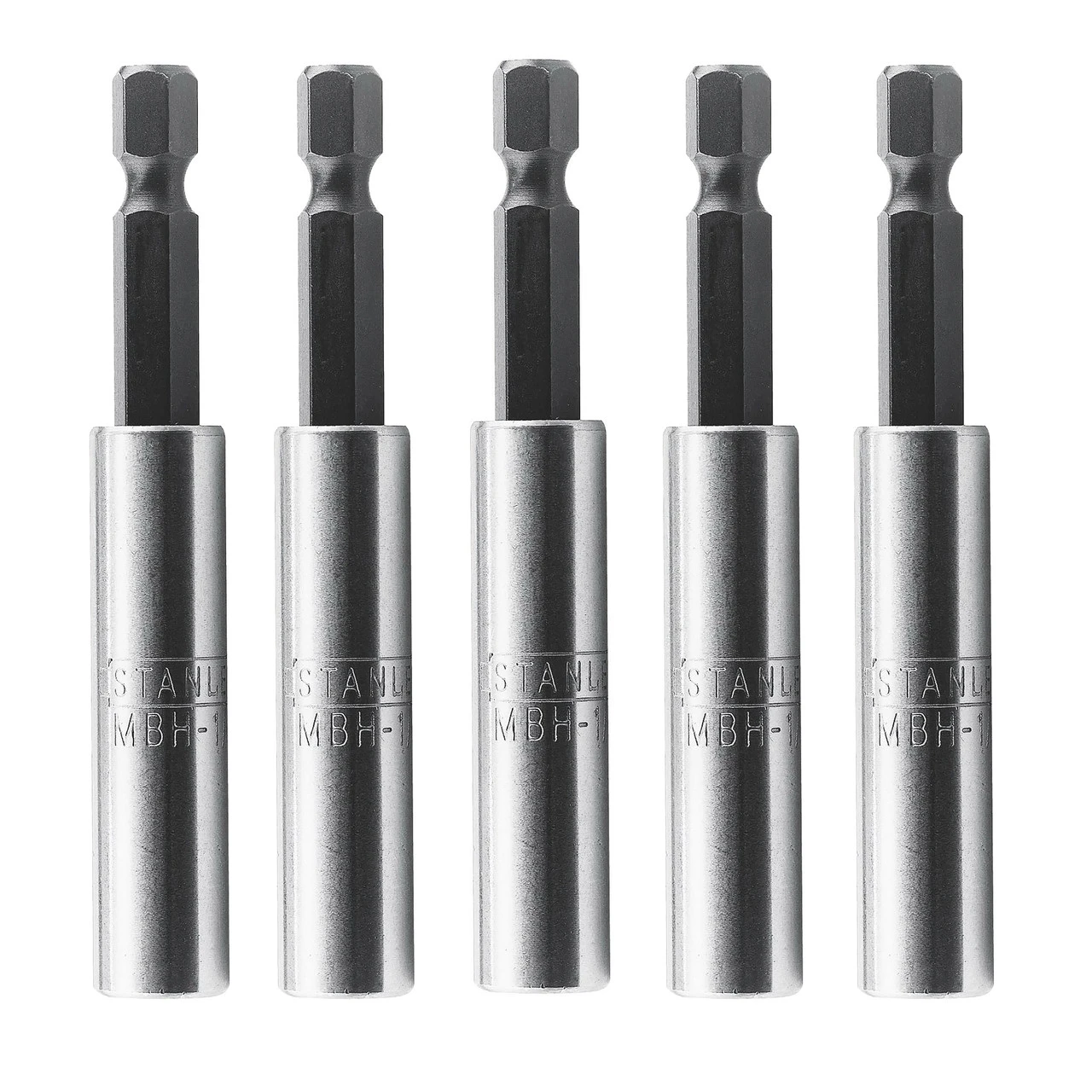 Stanley 3-68-729 Magnetic Bit Holder 1/4in X 75mm (Pack Of 5) 3 Stanley 3-68-729 Magnetic Bit Holder 1/4in X 75mm (Pack Of 5)