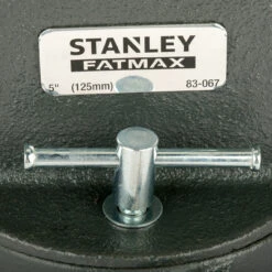 Stanley 1-83-067 MaxSteel Heavy Duty Engineers Bench Vice 5 Inch / 125mm -Optimal Tool Store file input 1666791880983 87622.1666791882