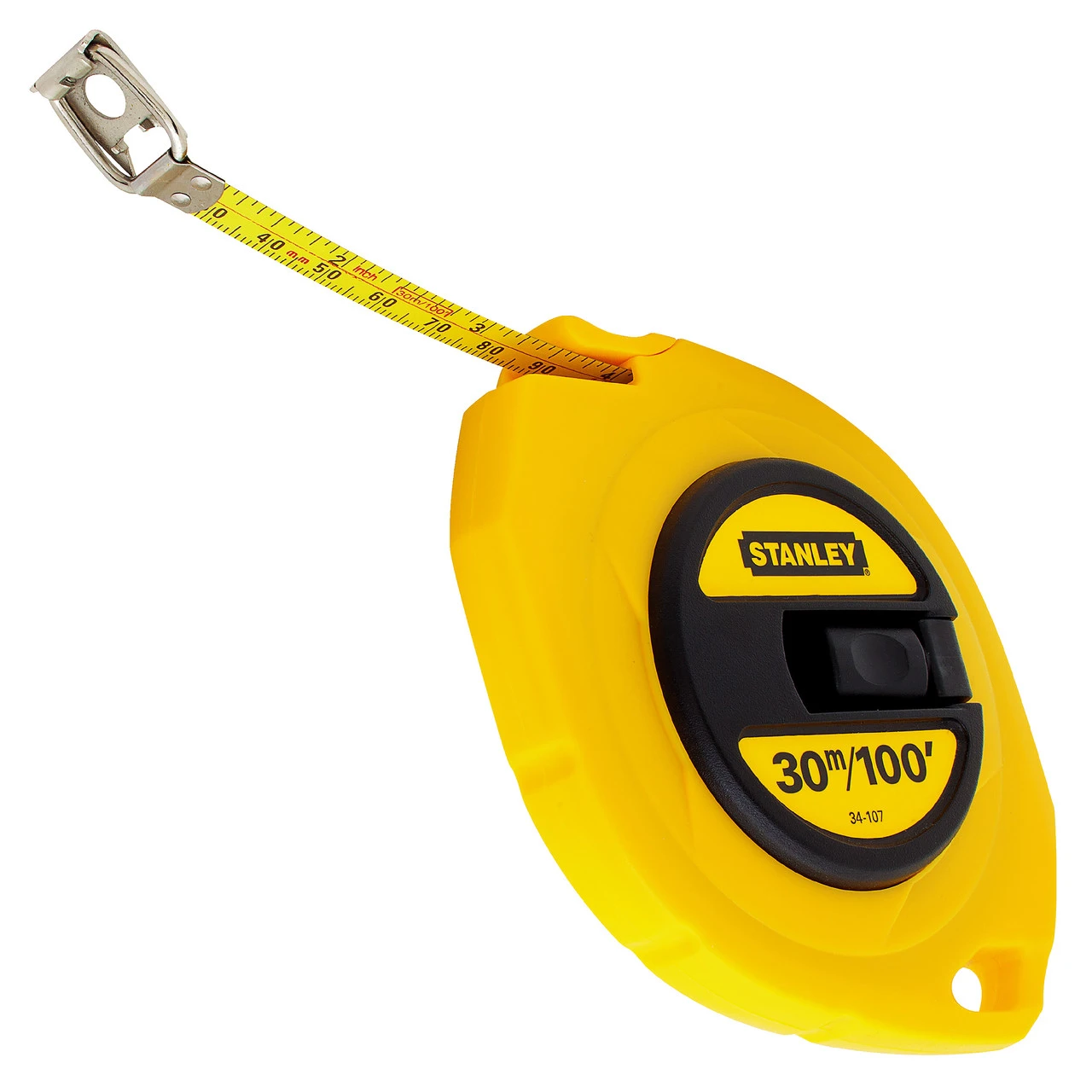 Stanley 0-34-107 Metric/Imperial Closed Steel Tape Measure 30m 5 Stanley 0-34-107 Metric/Imperial Closed Steel Tape Measure 30m - Image 3