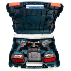 Bosch 18V Twin Pack - GSB 18V-21 Combi + GDX 18V-180 Impact Driver/Wrench (2 X 4.0Ah Batteries) -Optimal Tool Store file input 1669287385565 88677.1680704715