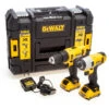 Dewalt DCK218D2T 12V XR Combi Drill & Impact Driver Twin Pack (2 X 2.0Ah Batteries) In TSTAK Case -Optimal Tool Store file input 1670251713892 41162.1670251716