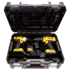 Dewalt DCK218D2T 12V XR Combi Drill & Impact Driver Twin Pack (2 X 2.0Ah Batteries) In TSTAK Case -Optimal Tool Store file input 1670251713895 02358.1670251716