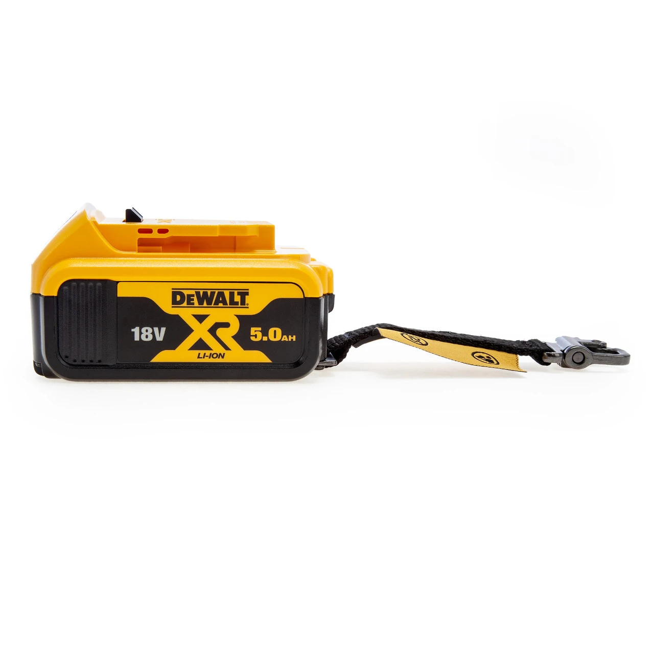 Dewalt DCB184LR 18V XR 5.0Ah Li-ion Battery - Lanyard Ready 4 Dewalt DCB184LR 18V XR 5.0Ah Li-ion Battery - Lanyard Ready - Image 2