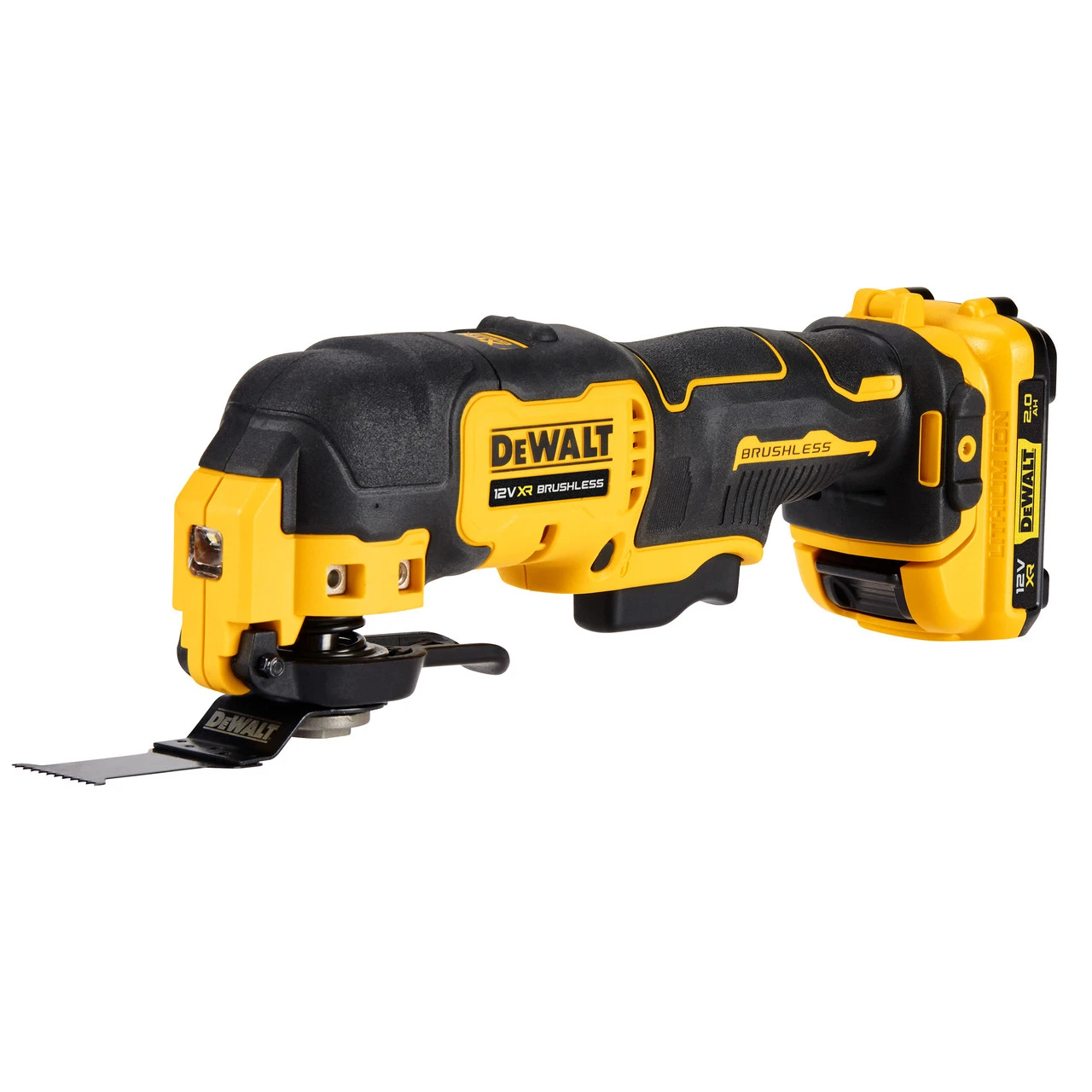 Dewalt DCS353D2 12V XR Oscillating Multi Tool With 31 Accessories (2 X 2.0Ah Batteries) In TSTAK Box 4 Dewalt DCS353D2 12V XR Oscillating Multi Tool With 31 Accessories (2 X 2.0Ah Batteries) In TSTAK Box - Image 2