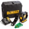Dewalt DCLE34021D1 18V XR Green Cross Line Laser (1 X 2.0Ah Battery)
