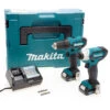 Makita CLX224AJ 12Vmax CXT Impact Driver & Drill Driver Twin Pack (2 X 2.0Ah Batteries) -Optimal Tool Store file input 1686128078543 49243.1686128080