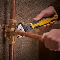 Stanley 0-90-950 MaxSteel Adjustable Wrench 12in / 300mm 19 Stanley 0-90-950 MaxSteel Adjustable Wrench 12in / 300mm -Optimal Tool Store file input 1692000393058 61209.1692000394